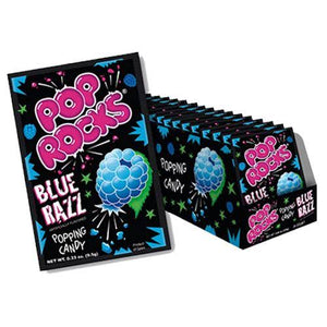 USA Pop Rocks Candy - Blue Razz -18gm - 50pk