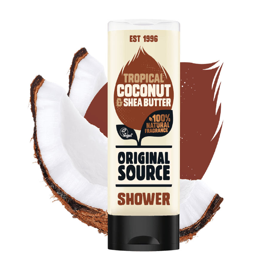 Original Source Body Wash Coconut & Shea -250ml- 6pk