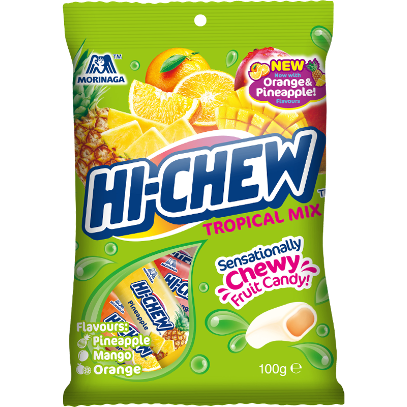 Hi-chew Tropical mix 100g-6pk
