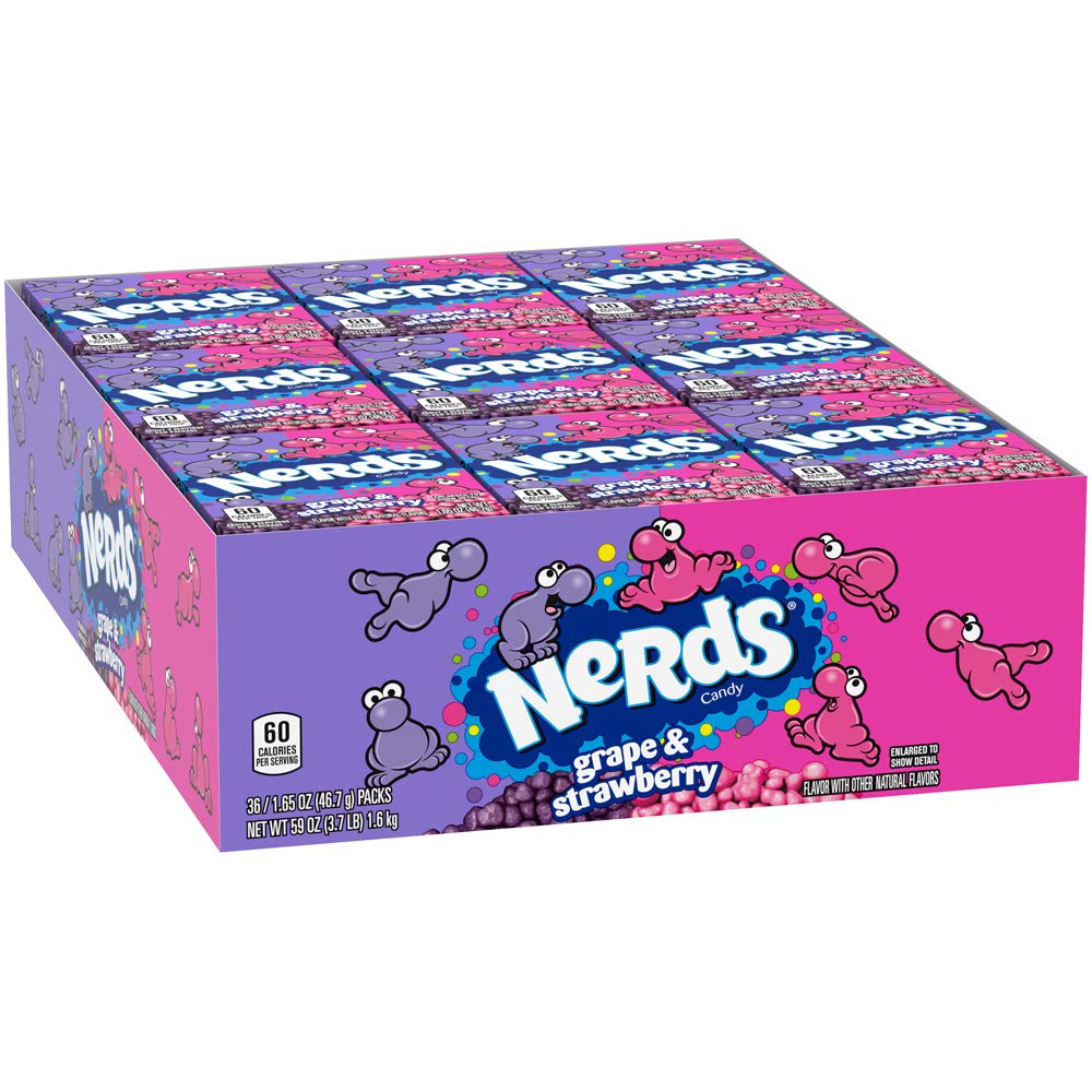 Nerds Grape N Strawberry- 36 unit ($1.95)