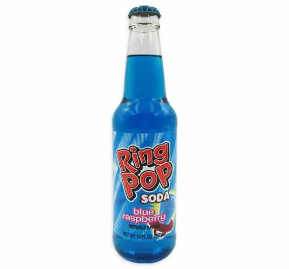 Ring Pop Sour Blue Raspberry- 12pk