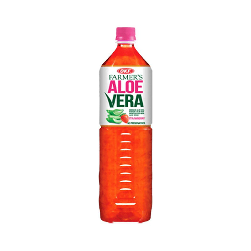 Okf Framers Aloe vera drink Strawberry 1.5ltr