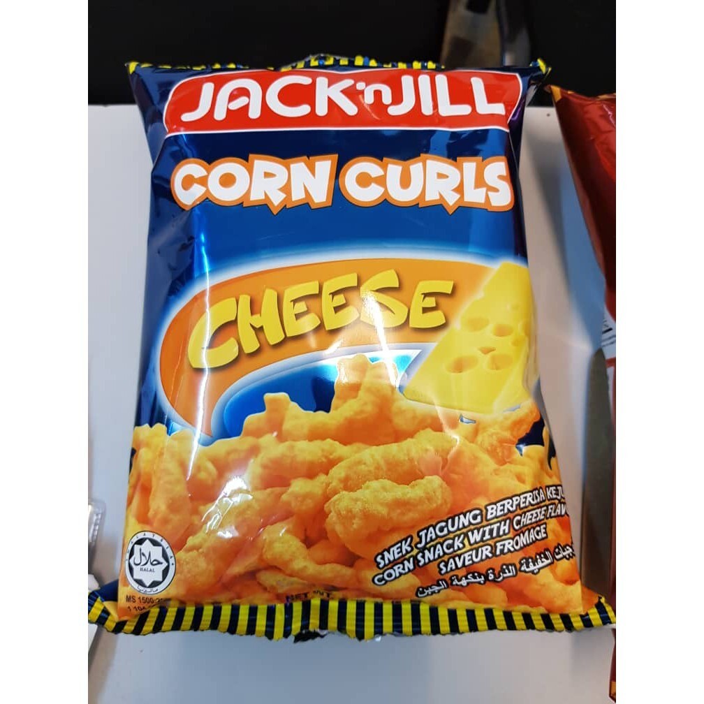 Chips Jack N Jill Cheese Curls- 60pk