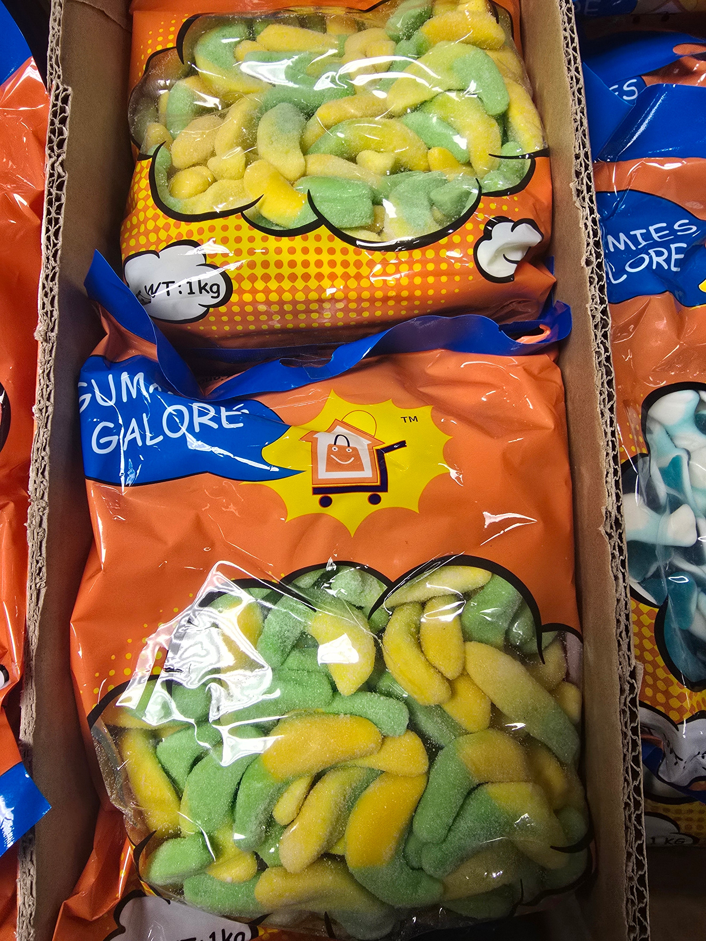 Gummy Galore- Sour Banana-  2kg