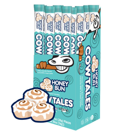 Cow Tales Honey Bun- USA Candy- 36pk