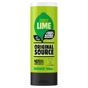 Original Source Body Wash Zingy Lime- 250ml- 6pk