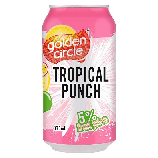 GOLDEN CIRCLE TROPICAL PUNCH 375ML -24 unit