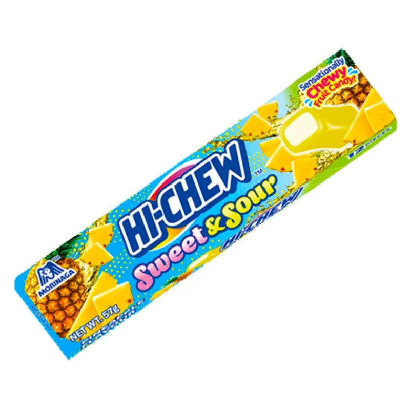 Hi- Chew Stick- Sweet & Sour Pineapple 57g-12 unit