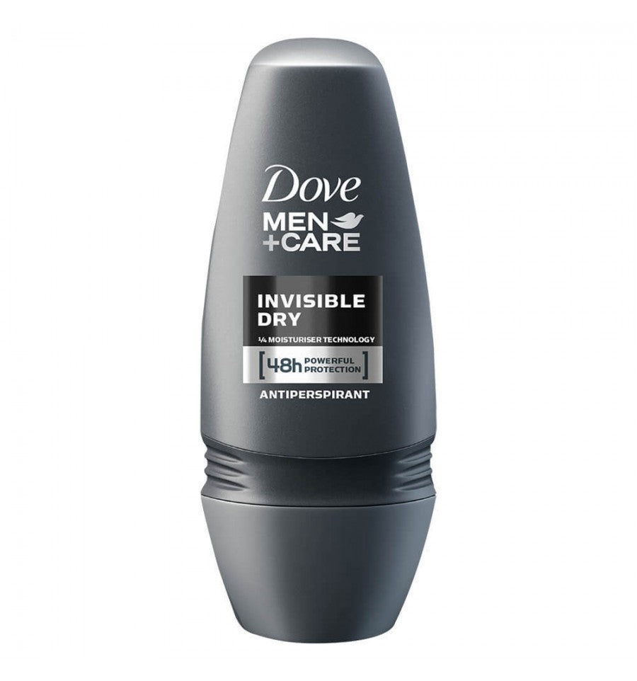 DOVE ROLL ON 48g- Invisible Dry Mens -6pk
