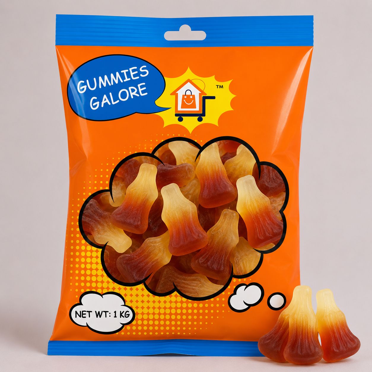 Gummy Galore- Cola Bottles  2kg