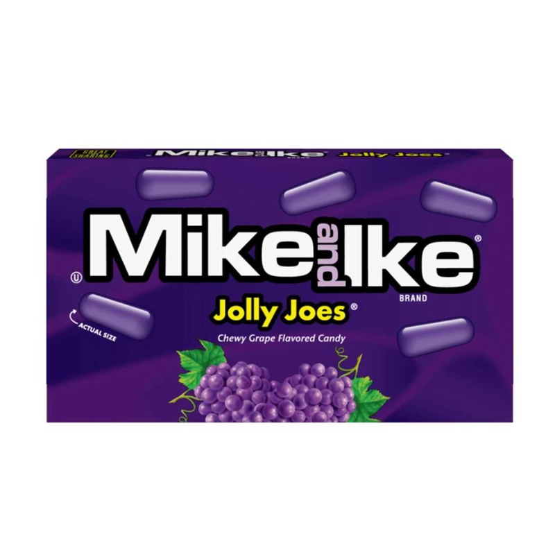 Mike N Sour Jolly Joes- 120gm- 12pk