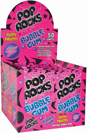 USA Pop Rocks Candy - Bubble Gum -18gm - 50pk