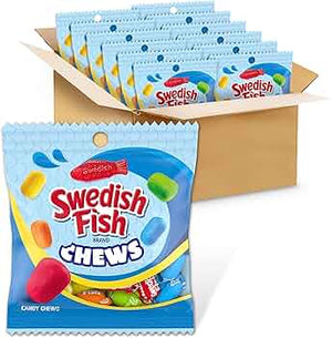 Swedish Fish Peg Bag- 50gm - 12pk
