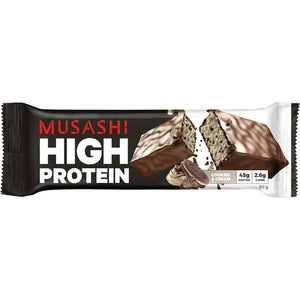 Musashi HP45 Bar- Cookies n Cream90gm- 12pk