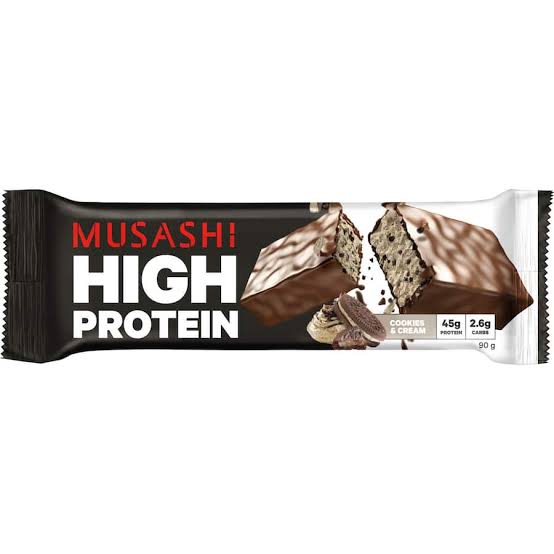 Musashi HP45 Bar- Cookies n Cream90gm- 12pk