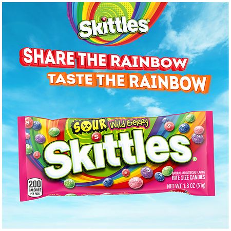 Skittles Sour Berry 51gm ( US)- 24pk