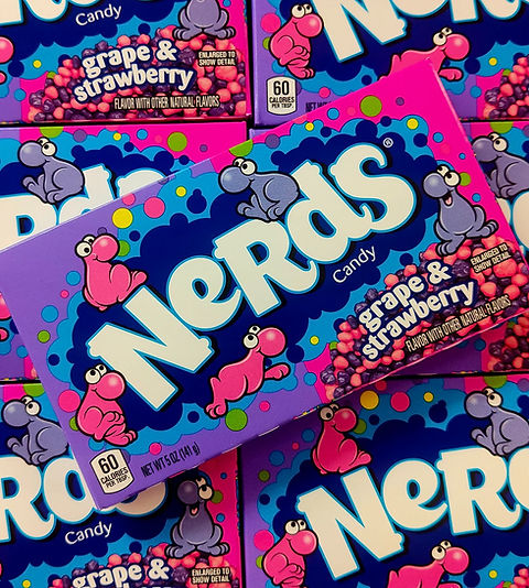 Nerds Theater Box Grape N Strawberry-12 unit