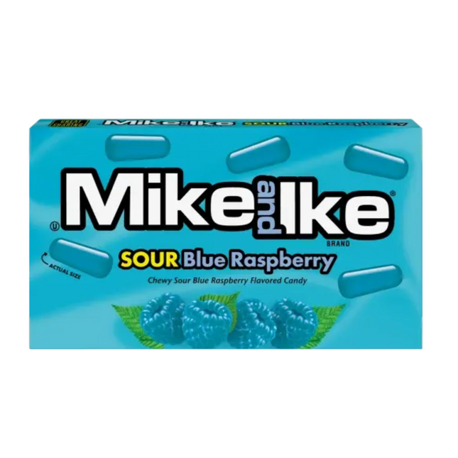 Mike N Ike - Sour Blue - 120gm- 12pk