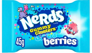 Nerds Gummy clusters share pouch Berries -45g