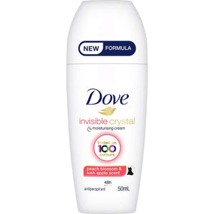 DOVE ROLL ON 48g- Invisible Crystal - 6 unit